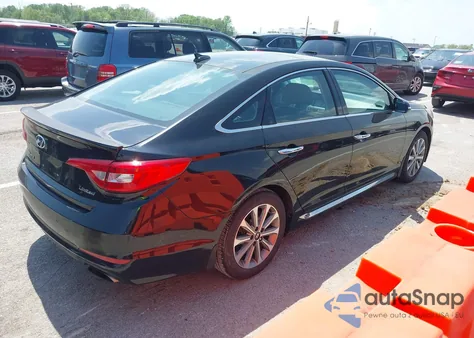 2016 Hyundai Sonata Limited из США, поврежденный, VIN 5NPE34AF8GH313611
